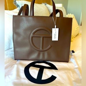 NWT Telfar Medium Chocolate Shopping Bag